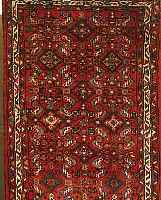 HOSSEINABAD, PERSIEN, 290 X 75CM, FLOR WOLLE