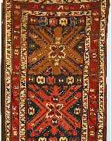 ADLER KAZAK, RUSSLAND, 172 X 107CM, WOLLE AUF WOLLE, UM 1900