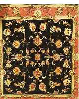 TäBRIZ FEIN, PERSIEN, 105 X 100CM, KORKWOLLE MIT SEIDE, CA.550.000 KN/QM