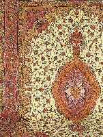 TäBRIZ FEIN, PERSIEN, 414 X 296CM, KORKWOLLE MIT UND AUF SEIDE, CA.750.000 KN/QM