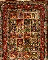 MUD, PERSIEN, 138 X 102CM, FLOR WOLLE MIT SEIDE