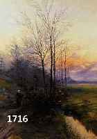 STARK, RUDOLF, 1867 STUTTGART-1946, SPAZIERGäNGERIN AM BACHLAUF, AQUARELL AUF PAPIER, LI. U. SIGN. UND DAT. 1899, CA. 63 X 47,5 CM