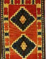 KARS, TüRKEI, 121 X 74CM, WOLLE AUF WOLLE