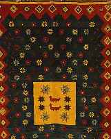 KARS, TüRKEI, 191 X 130CM, WOLLE AUF WOLLE