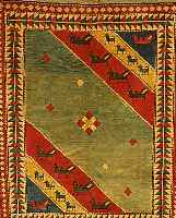 KARS, TüRKEI, 190 X 121CM, WOLLE AUF WOLLE