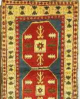 KARS, TüRKEI, 176 X 100CM, WOLLE AUF WOLLE