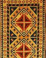 KARS, TüRKEI, 173 X 103CM, WOLLE AUF WOLLE