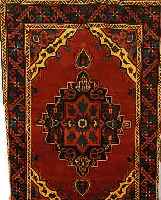 USAK, TüRKEI, 191 X 130CM, WOLLE AUF WOLLE