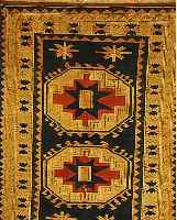 KARS, TüRKEI, 198 X 143CM, WOLLE AUF WOLLE