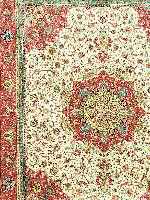 CHINA HEREKE, 307 X 246CM, REINE NATURSEIDE, CA.1 MIO.KN/QM