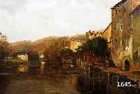 CANAL, GILBERT VON, 1849 LAIBACH - 1927 DRESDEN, STUDIERTE AN DER WIENER AKADEMIE, WIRKTE DANN IN DÜSSELDORF UND MÜNCHEN, GILT ALS MODERNER ...