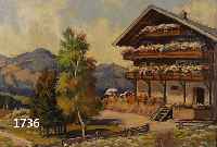 SCHRAUDOLPH, ROBERT, 1887 SONTHOFEN - 1978, SCHüLER VON G. V. HACKL UND C. V. MARR, WERKE U. A. IN DER STäDT. GALERIE UND IM RATHAUS MüNCHEN, ...