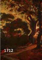 UNBEK. KüNSTLER D. 18./19. JH., WANDERER BEI DER RAST IN EINEM WALDSTüCK, ÖL/LWD., LEICHTE ALTERSSPUREN, UNSIGN., CA.: 39 X ...
