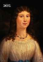 UNBEK. KüNSTLER DES 18. JH., QUALITäTSVOLLES BRUSTBILD DER CHARLOTTE FREI- FRAU VON SCHLOTHEIM (1772 - 1840), ÖL/LWD., (MIN. ...