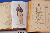 KONVOLUT DREI BüCHER ZUM THEMA SCHNEIDERKUNST, 1 X CARRé-SYSTEM, DER PRAKTISCHE ZU- SCHNEIDER BAND I UND II, JUBILäUMSAUSGABE 1922, 1 X ...