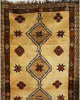 GABBEH, PERSIEN, 205 X 108CM, EHZ 3 WOLLE AUF WOLLE, CA.30 JAHRE