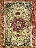 GHOM SEIDE, PERSIEN, 148 X 99CM, EHZ 1-2 REINE NATURSEDIE, CA.20 JAHRE, CA.1 MIO.KN/QM
