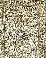 NAIN, PERSIEN, 305 X 212CM, EHZ 1-2 KORKWOLLE MIT SEIDE, CA.20 JAHRE