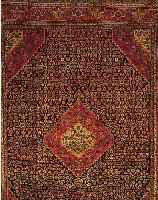 BIDJAR, PERSIEN, 315 X 216CM, EHZ 2 FLOR WOLLE, CA.50 JAHRE