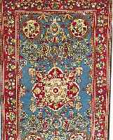 SAROGH, PERSIEN, 213 X 132CM, EHZ 2 FLOR WOLLE, CA.40 JAHRE