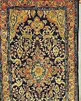 SAROGH, PERSIEN, 218 X 132CM, EHZ 3 FLOR WOLLE, CA.50 JAHRE