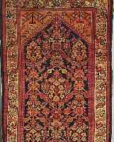 MALAYER, PERSIEN, 406 X 106CM, EHZ 3-4 FLOR WOLLE, CA.80 JAHRE