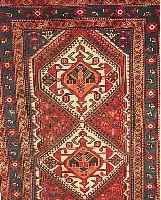 BACHTIAR, PERSIEN, 293 X 150CM, EHZ 3 FLOR WOLLE, CA.60 JAHRE