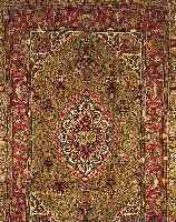 KASHMAR, PERSIEN, 295 X 196CM, EHZ 1-2 FLOR WOLLE, CA.30 JAHRE