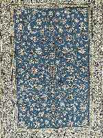 NAIN FEIN, PERSIEN, 213 X 147CM, EHZ 1-2 KORKWOLLE MIT SEIDE, CA.10 JAHRE, CA.1 MIO.KN/QM