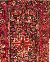 NAHAWAND, PERSIEN, 235 X 139CM, EHZ 2 FLOR WOLLE