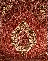 BIDJAR, PERSIEN, 355 X 257CM, FLOR WOLLE, SEHR STRAPAZIERFäHIG