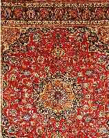 MESCHED, PERSIEN, 338 X 295CM, FLOR WOLLE