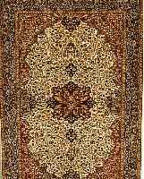 TÄBRIZ, INDIEN, 192 X 126CM, EHZ 2-3 FLOR WOLLE, CA.20 JAHRE