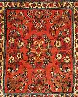 SAROGH,PERSIEN CA 80 X 70CM. FLOR WOLLE