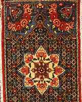 BACHTIAR,PERSIEN CA 102 X 65CM. FLOR WOLLE