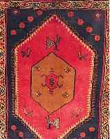 KLARDASCHT,PERSIEN CA 114 X 87CM. FLOR WOLLE