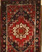 GHOLTOGH,PERSIEN CA 120 X 75CM. FLOR WOLLE