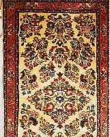 SAROGH,PERSIEN CA 122 X 70CM. FLOR WOLLE