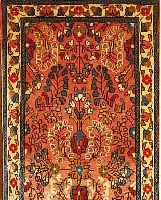SAROGH,PERSIEN CA 142 X 63CM. FLOR WOLLE