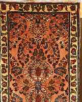 SAROGH,PERSIEN CA 128 X 65CM. FLOR WOLLE