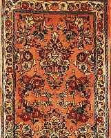 SAROGH,PERSIEN CA 117 X 65CM. FLOR WOLLE