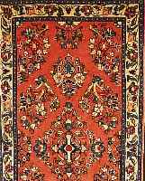 SAROGH,PERSIEN CA 132 X 70CM. FLOR WOLLE