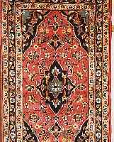 KESCHAN,PERSIEN CA 130 X74CM. FLOR WOLLE