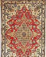 NAIN,PERSIEN CA 138 X 88CM. FLOR WOLLE