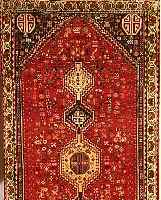 ABADEH,PERSIEN CA 200 X 99CM. FLOR WOLLE