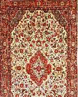 RUDBAR,PERSIEN CA 170 X 105CM. FLOR WOLLE