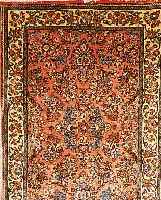 SAROGH,PERSIEN CA 156 X 108CM. FLOR WOLLE
