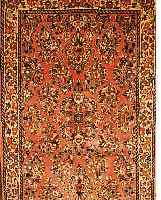 SAROGH,PERSIEN CA 168 X 109CM. FLOR WOLLE