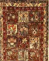 BACHTIAR,PERSIEN CA 145 X 105CM. FLOR WOLLE