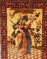 BACHTIAR,PERSIEN CA 151 X 112CM. FLOR WOLLE